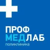 Логотип ПрофМедЛаб на Краснопресненской набережной 